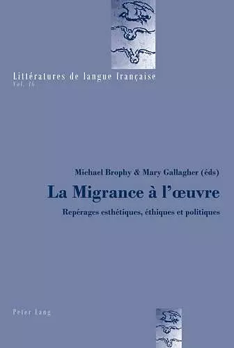 La Migrance À l'Oeuvre cover