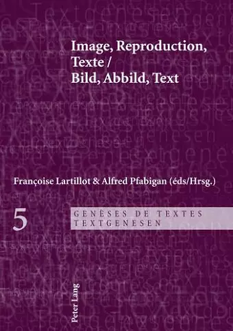 Image, Reproduction, Texte- Bild, Abbild, Text cover