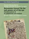 Benvenutus Grassus’ On the well-proven art of the eye cover