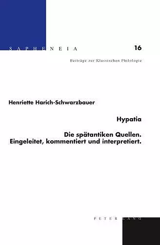 Hypatia cover