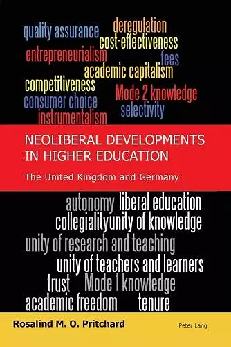 Neoliberal Developments in Higher Education cover