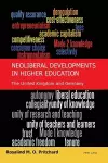 Neoliberal Developments in Higher Education cover