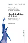 Dans Le Feuilletage De La Terre cover