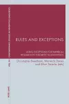 Rules and Exceptions cover