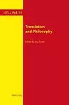 Translation and Philosophy cover