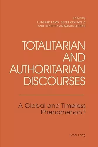 Totalitarian and Authoritarian Discourses cover