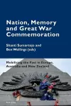 Nation, Memory and Great War Commemoration cover