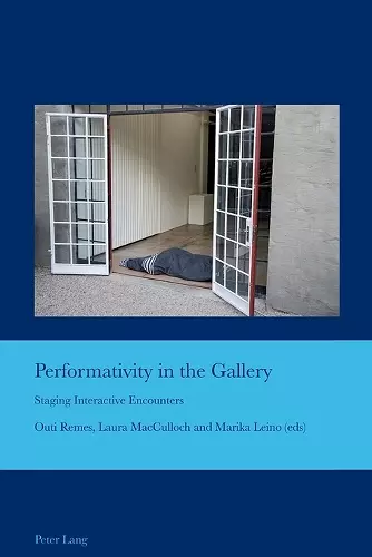 Performativity in the Gallery cover