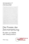 Die Poesie Der Zeichensetzung cover