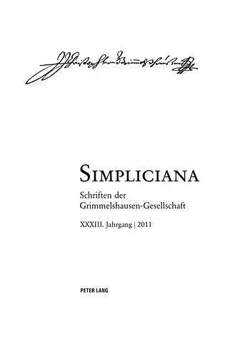 Simpliciana cover