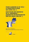 France-Allemagne Au XX E Siècle - La Production de Savoir Sur l'Autre (Vol. 1)- Deutschland Und Frankreich Im 20. Jahrhundert - Akademische Wissensproduktion Ueber Das Andere Land (Bd. 1) cover