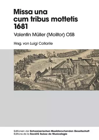 Missa una cum tribus Mottetis 1681 cover