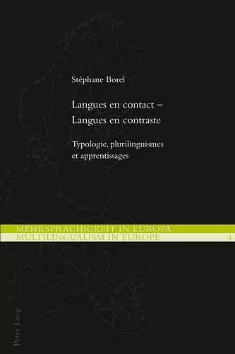 Langues En Contact - Langues En Contraste cover