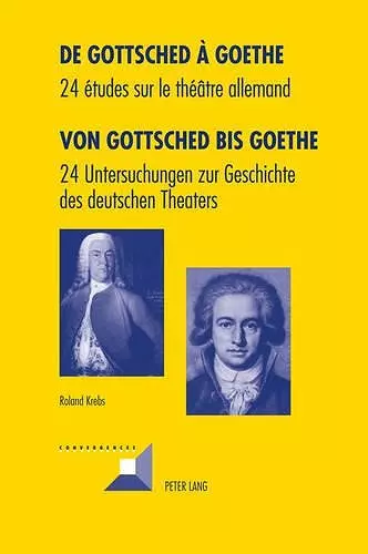 de Gottsched À Goethe- Von Gottsched Bis Goethe cover