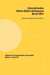 Internationales Alfred-Doeblin-Kolloquium- Berlin 2011 cover