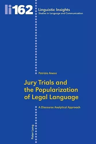 Jury Trials and the Popularization of Legal Language cover