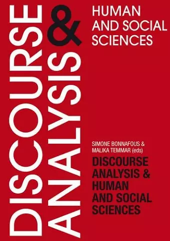 Discourse Analysis and Human and Social Sciences cover