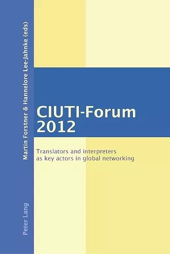 CIUTI-Forum 2012 cover