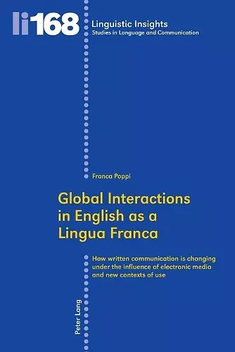 Global Interactions in English as a Lingua Franca cover