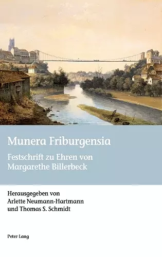 Munera Friburgensia cover