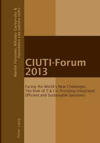 CIUTI-Forum 2013 cover