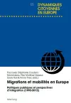 Migrations Et Mobilités En Europe cover