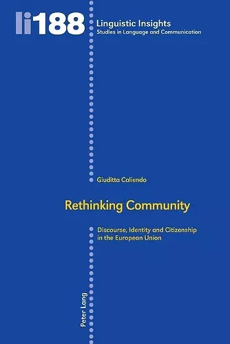 Rethinking Community cover