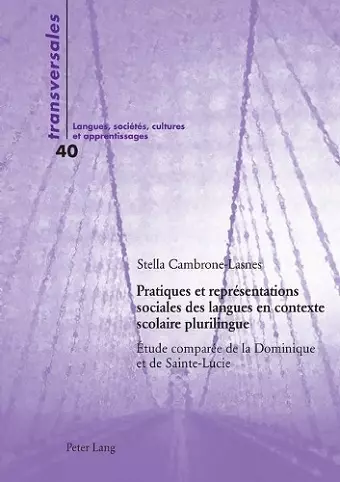 Pratiques et représentations sociales des langues en contexte scolaire plurilingue cover