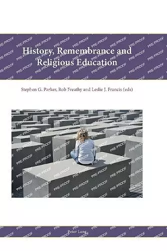 History, Remembrance and Religious Education cover