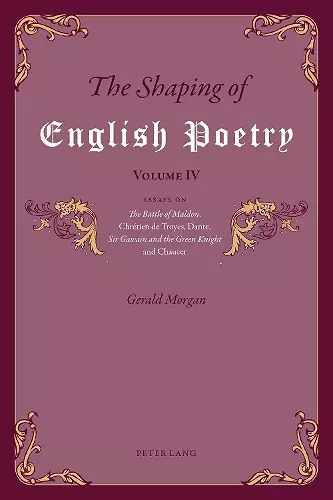 The Shaping of English Poetry – Volume IV cover