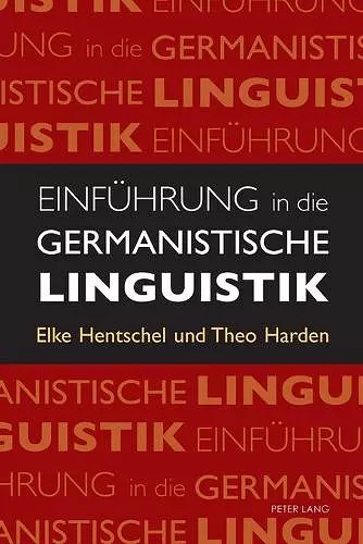 Einfuehrung in die Germanistische Linguistik cover