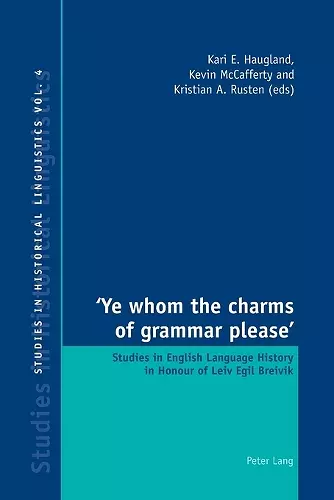 ‘Ye whom the charms of grammar please’ cover