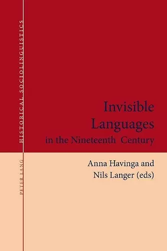 Invisible Languages in the Nineteenth Century cover