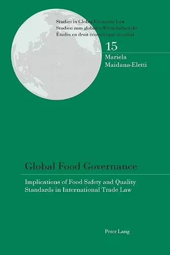 Global Food Governance cover