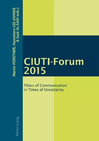 CIUTI-Forum 2015 cover