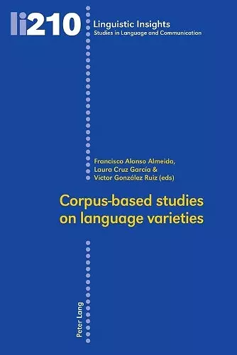 Corpus-based studies on language varieties cover