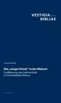 Die «Laenge Christi» in Der Malerei cover