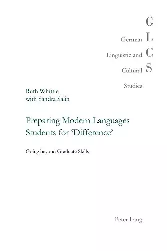 Preparing Modern Languages Students for 'Difference' cover