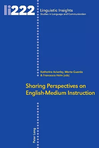 Sharing Perspectives on English-Medium Instruction cover