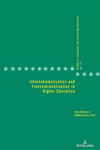 Internationalisation and Transnationalisation in Higher Education cover