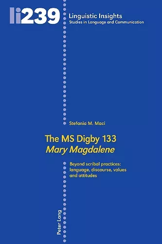 The MS Digby 133 «Mary Magdalene» cover