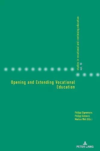 Opening and Extending Vocational Education cover