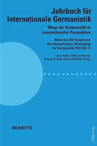 Wege der Germanistik in transkultureller Perspektive cover