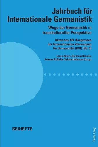 Wege der Germanistik in transkultureller Perspektive cover