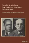 Arnold Schoenberg und Roberto Gerhard cover