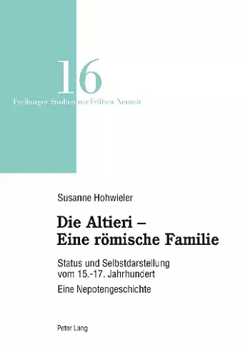 Die Altieri - Eine roemische Familie cover