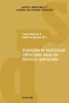 Stratégies Et Techniques Rhétoriques Dans Les Discours Spécialisés cover