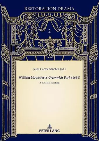 William Mountfort’s Greenwich Park (1691) cover