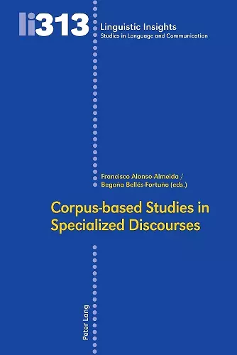 Corpus-based Studies in Specialized Discourses cover
