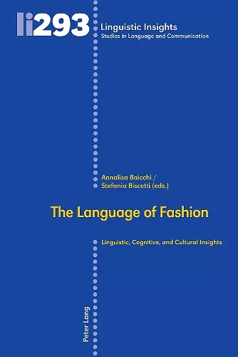 The language of fashion cover